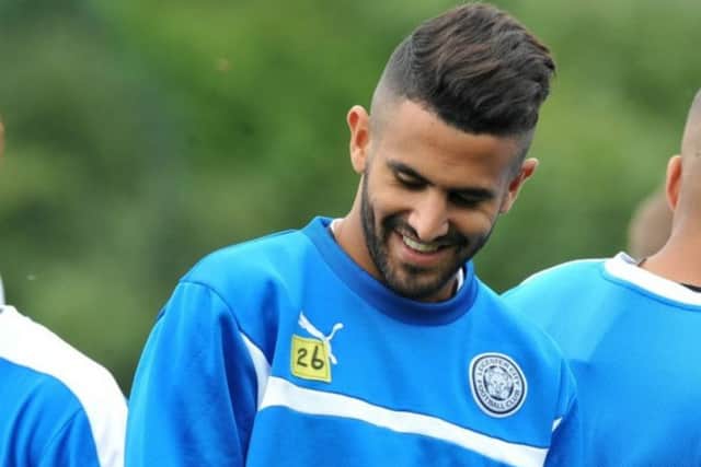 Riyad Mahrez has been banned from driving for six months after he was caught speeding on the M1 in Northamptonshire