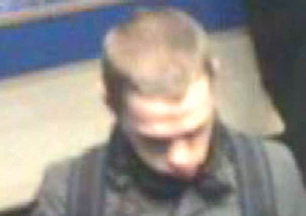 Police would like to speak to the man pictured following the theft of a bike from outside Lings Forum in Northampton