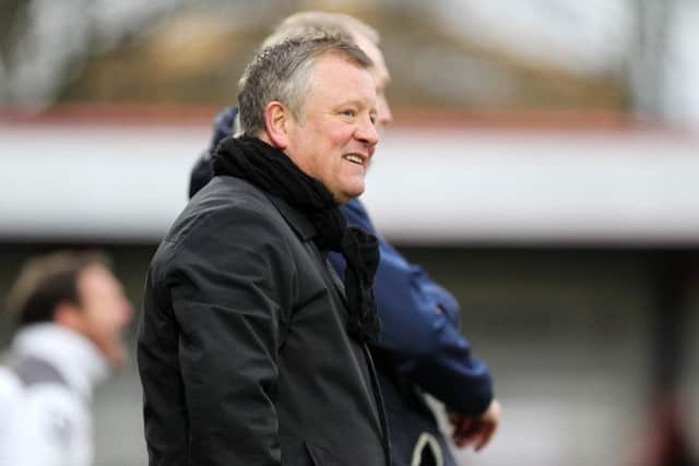 HAPPY AT SIXFIELDS - Cobblers boss Chris Wilder