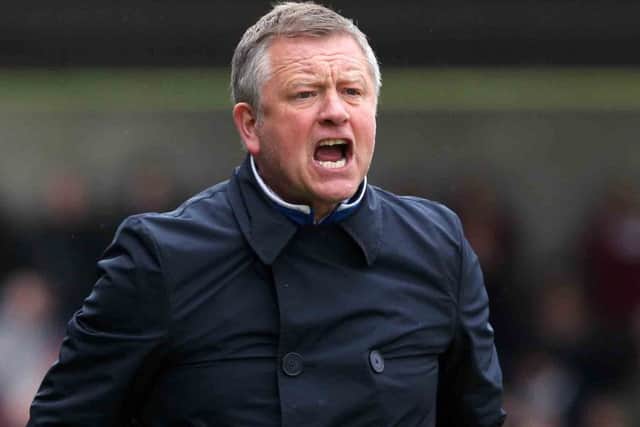 Cobblers boss Chris Wilder