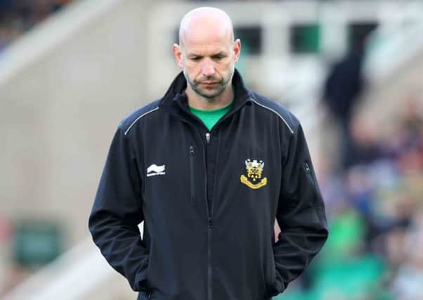 Jim Mallinder was frustrated after Saints defeat to Tigers (picture: Sharon Lucey)