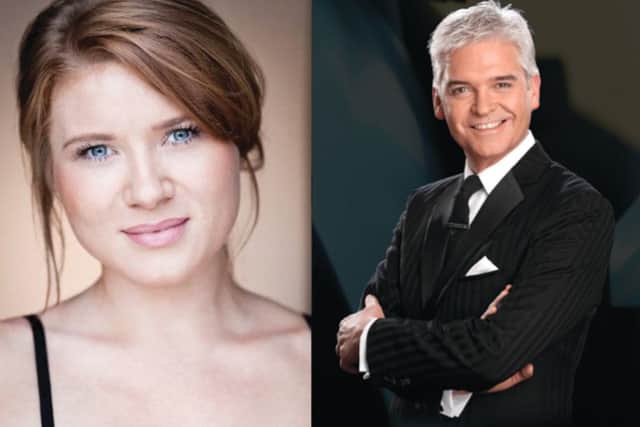 Emily Jane Brooks and Phillip Schofield