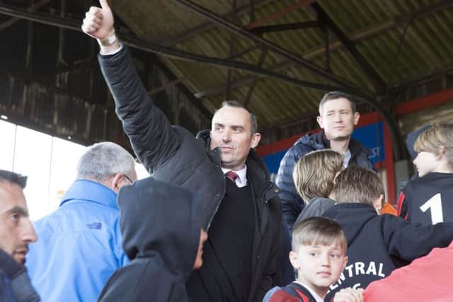 Cobblers chairman Kelvin Thomas