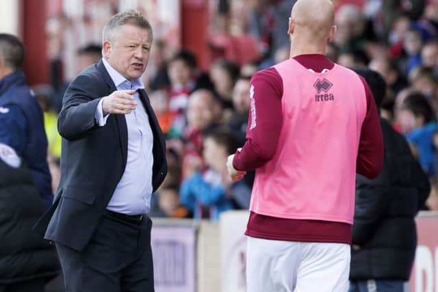 GEARING UP FOR NEXT SEASON - Cobblers boss Chris Wilder