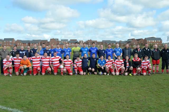 Back, Team Jim, and front, Little Bowden