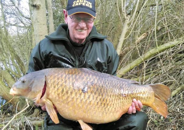 A cold week but the temperature shot up for Don McKinness when he banked this Stanwick 37-12
