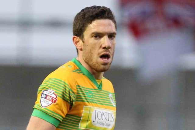 FAMILIAR FACE - Yeovil's former Cobblers midfielder Ben Tozer