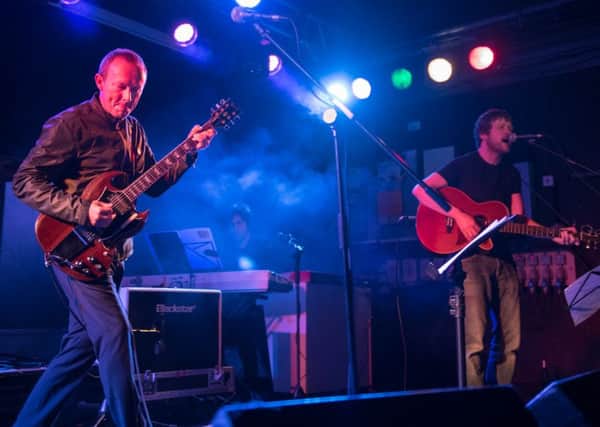 FAB FIVE - Steve Cradock (left) and Steve Pilgrim pictured during The Songbook Collective's gig at the Roadmender on Friday night (Pictures: Dave Jackson)