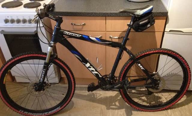 This black Giant XTC2 bike was taken from Market Square last week.