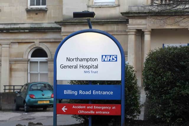GV of Northampton General Hospital. 
NEWS, NEWSDESK. ENGNNL00120110804164308