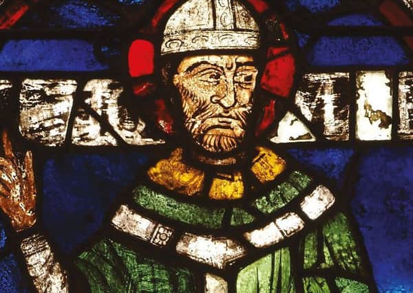 Thomas Becket, c.1120-1170, tried at Northampton Castle
in 1164 Image: Northamptonshire County Council
