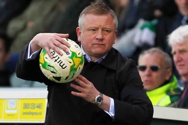 Cobblers boss Chris Wilder