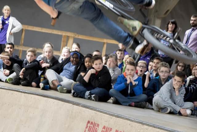 Schools science day: Photo by Jessica Streeton