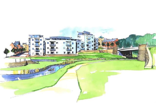 An artist's impression of Stanton Cross