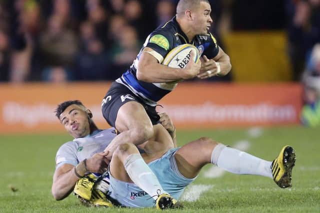 Luther Burrell and Jonathan Joseph are examples of the talent Saints and Bath possess but neither club has lived up to expectation this season (picture: Kirsty Edmonds)