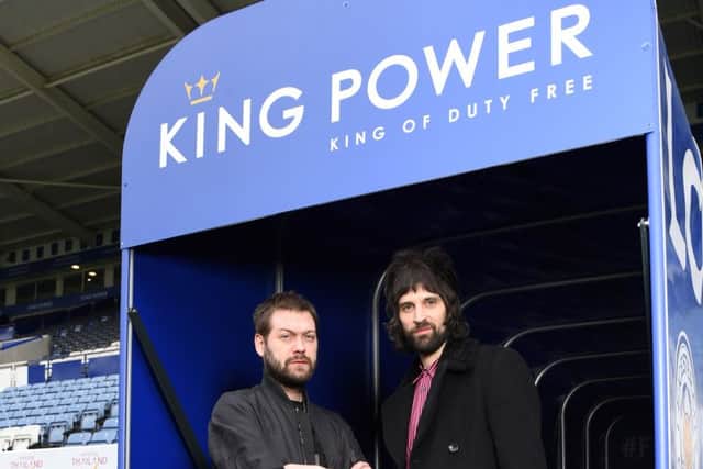 Tom Meighan and Serge Pizzorno at the King Power Stadium