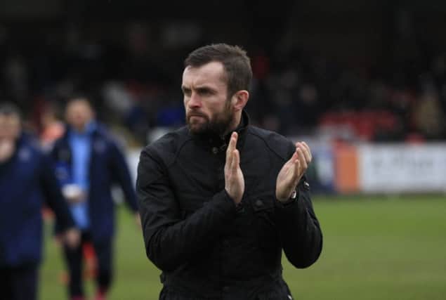 Nathan Jones took charge of Luton in January. Picture by Liam Smith