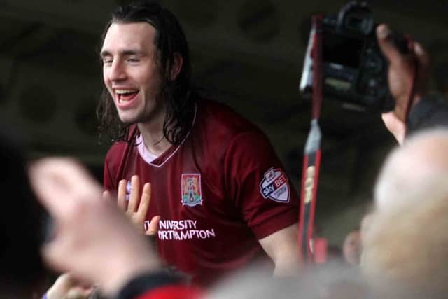 TOP MAN - John-Joe O'Toole has been named the Cobblers supporters' player of the year