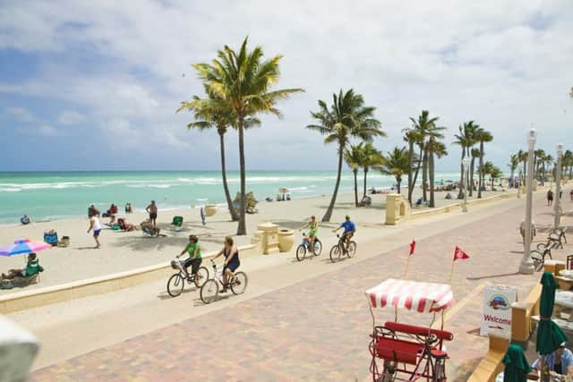 Hollywood beach