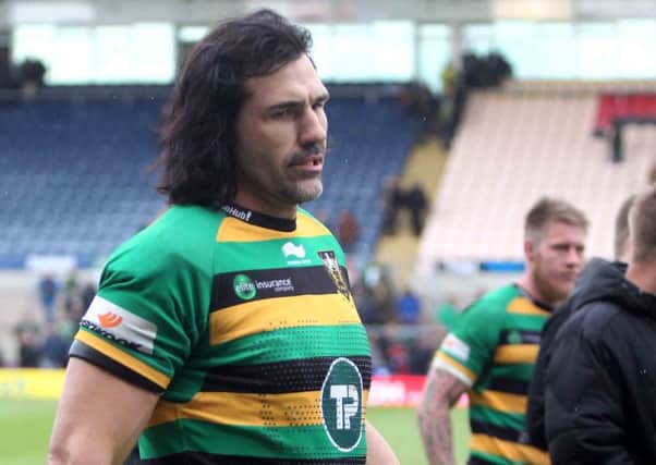 Victor Matfield is set to make his final Saints appearance on Saturday (picture: Sharon Lucey)