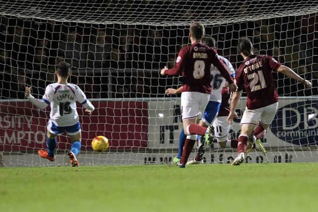 Conor Chaplin scored Portsmouth's late winner at Sixfields back in December - and that remains Northampton's only league defeat since