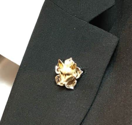 The 18 carat pin is set to be presented to Mr Ranieri this month.