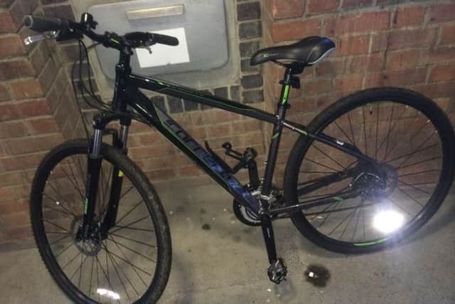 A Carrera Crossfire 2 pedal bike was stolen from outside Malcolm Arnold Academy in Trinity Avenue, Northampton.