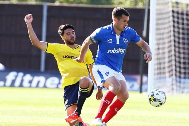 Danny Rose in action for Oxford United earlier this season