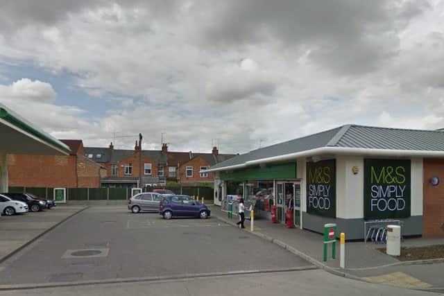 BP garage in Abington Avenue