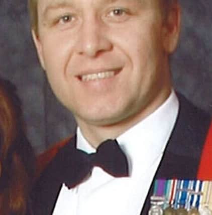 Warrant Officer Class 2 Lee Hopkins 
died in Iraq in November 2006