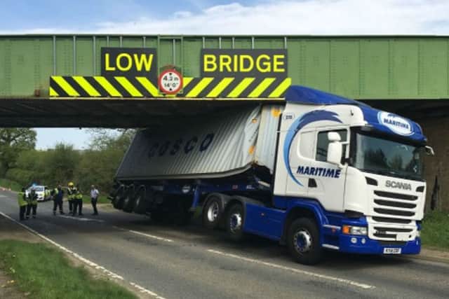 The scene at the bridge