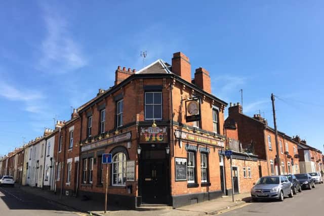 The Victoria Inn pub in Northampton has been put up for sale