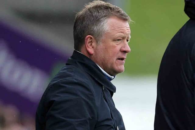 Cobblers boss Chris Wilder