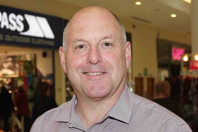 Kevin Legg, manager of Weston Favell Shopping Centre