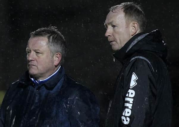 NEW CHALLENGE - former Cobblers boss Chris Wilder and assistant Alan Knill