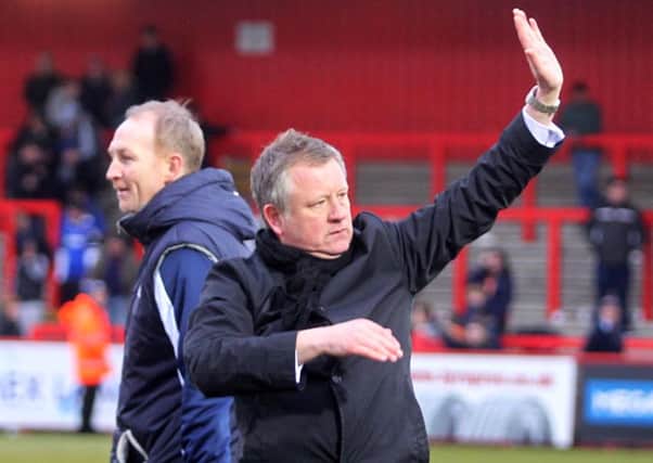 ON THEIR WAY? - Chris Wilder and Alan Knill have been given permission to talk to Sheffield United