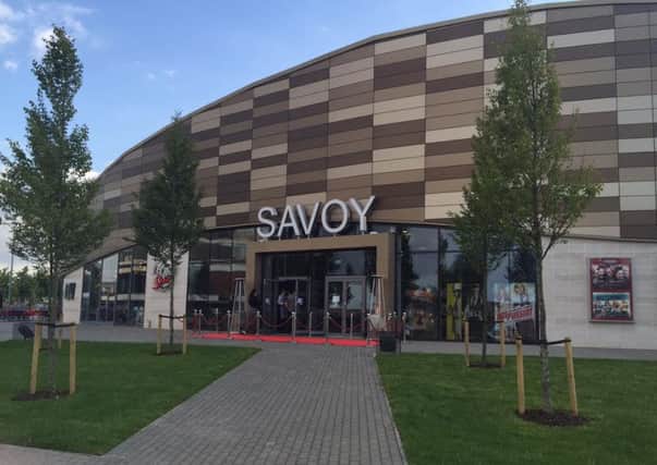 The alleged attack took place at the Savoy cinema in Corby