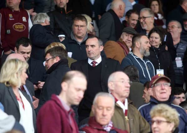 IN THE CROWD - Cobblers chairman Kelvin Thomas is delighted at the surge in sales for Sixfields season tickets