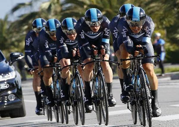 Team Sky are among the supporters of a new cycling event at iconic Silverstone Race Track