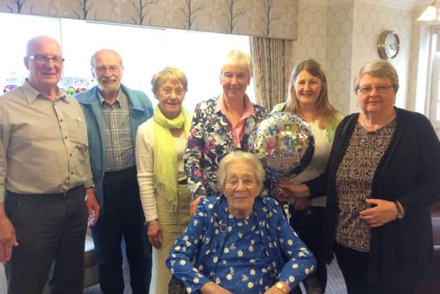 Connie Kirton celebrated her 104th birthday on Friday May 13