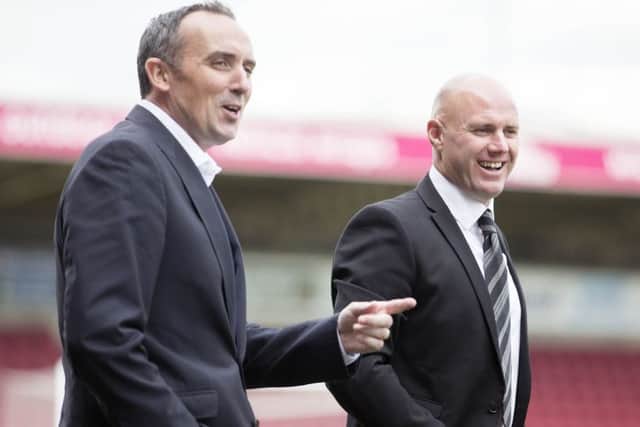 HAPPY TO GET HIS MAN - Cobblers chairman Kelvin Thomas is delighted to have persuaded Rob Page to become the new Cobblers boss (Pictures: Kirsty Edmonds)