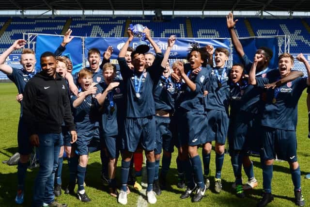NSB celebrate their national title success