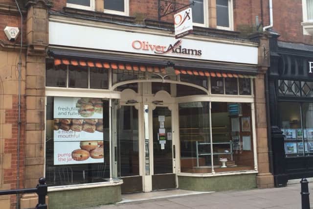 The Oliver Adams shop in Regent Street, Rugby NNL-160520-150016001