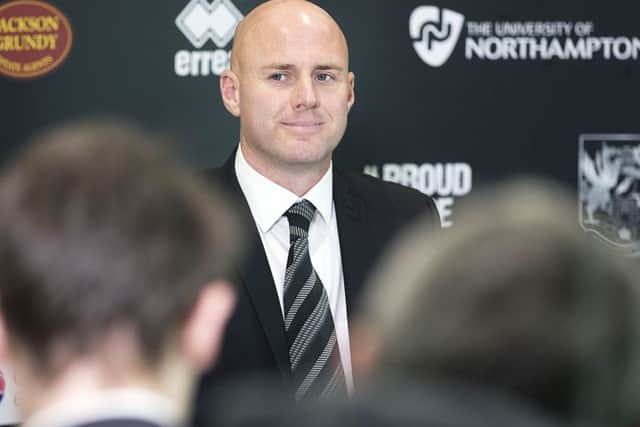 Cobblers boss Rob Page