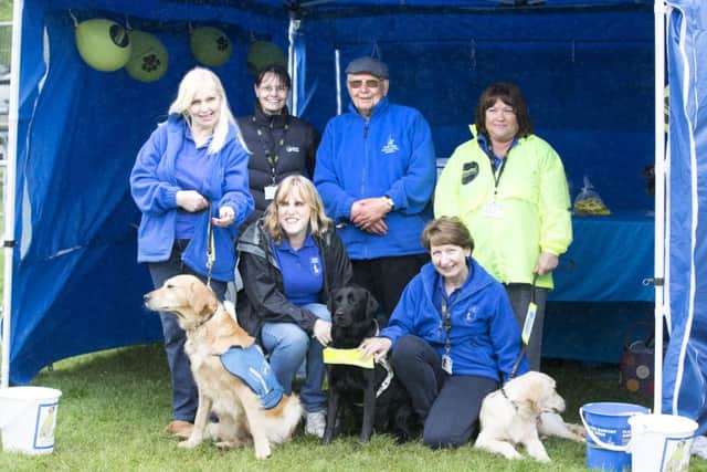 Guide Dogs for the Blind fundraising at the beer festival