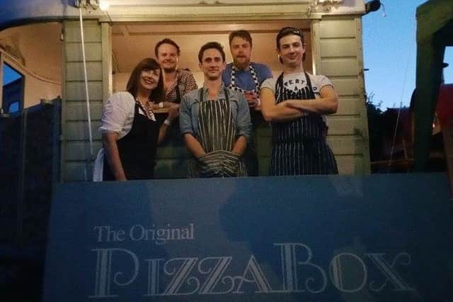 The team after a long day's work