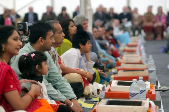 A Hindu blessing ceremoy was held at land in Lings Way back in 2008. Eight years later the plans for a temple on the site are still on the cards, though community members face a mammoth funding task.