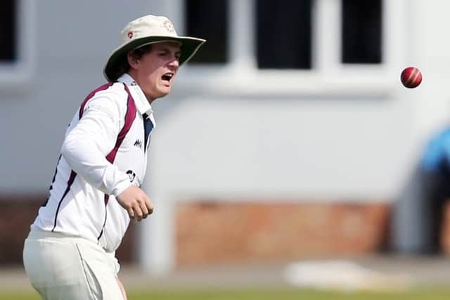 Rob Newton hit a hundred for Northants at Gloucestershire (picture: Kirsty Edmonds)
