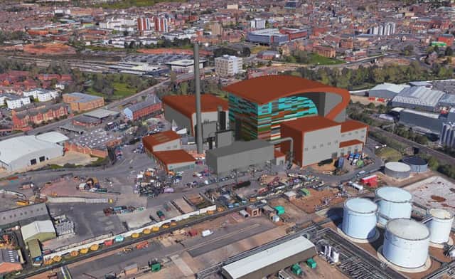 Artist's impressions of the proposed power plant in St James have been revealed, complete with an education centre.