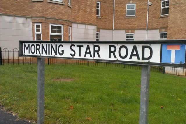 A baby died after it was mauled by a dog in a property in Morning Star Road, Northampton